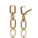 Aretes Paperclip