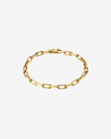 14K Gold Extra Large Open Link Chain Bracelet
