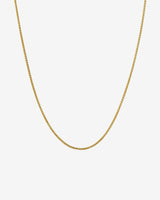 14K Gold Rope Chain Necklace