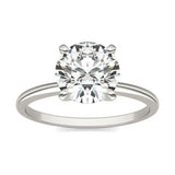 2 CTW Round Lab-Grown Diamond Solitaire Ring in 14K Gold