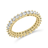 2 Ct. T.W. Shared-Prong-Set Princess-Cut Diamond Eternity Band Ring in 14K Yellow Gold