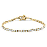 5 Ct. T.W. Lab-Grown Diamond Tennis Bracelet in 14K Gold