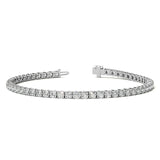 3.00 CTW Lab-Grown Diamond Tennis Bracelet in 14K Gold