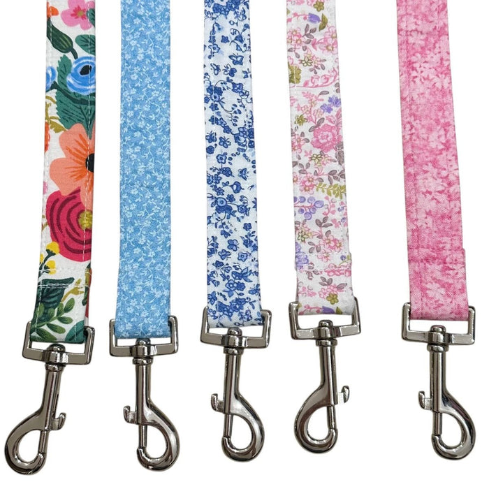 Pink Floral Calico Leash, photo 4