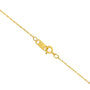 0.5mm Slender and Dainty Fine Rope Chain Necklace in 10K Gold, photo 12