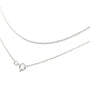 0.5mm Slender and Dainty Fine Rope Chain Necklace in 10K Gold, photo 11