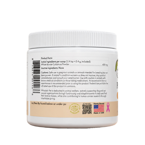 Pure Colostrum, calostro bovino en polvo para perro y gato, foto 2