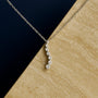 1/4 Ct. T.W. Lab-Grown Diamond Journey Pendant Necklace in Sterling Silver, photo 5