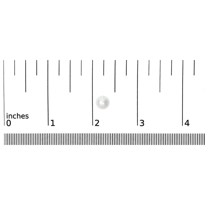 7-7.5mm Cultured Freshwater Pearl Solitaire Stud Earrings in Sterling Silver, photo 9