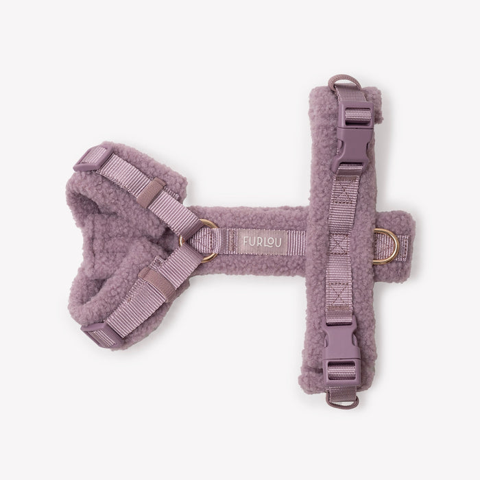 Arnés sherpa para perro, lila, extendido