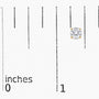Round Lab-Grown Diamond Solitaire Stud Earrings with Push Backs in 14K Gold, photo 55
