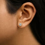 Round Lab-Grown Diamond Solitaire Stud Earrings with Push Backs in 14K Gold, photo 21