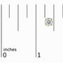 Round Lab-Grown Diamond Solitaire Stud Earrings with Push Backs in 14K Gold, photo 47