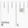 Round Lab-Grown Diamond Solitaire Stud Earrings with Push Backs in 14K Gold, photo 43
