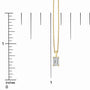 Lab-Grown Emerald-Cut Solitaire Diamond Pendant Necklace in 14K Gold, photo 17