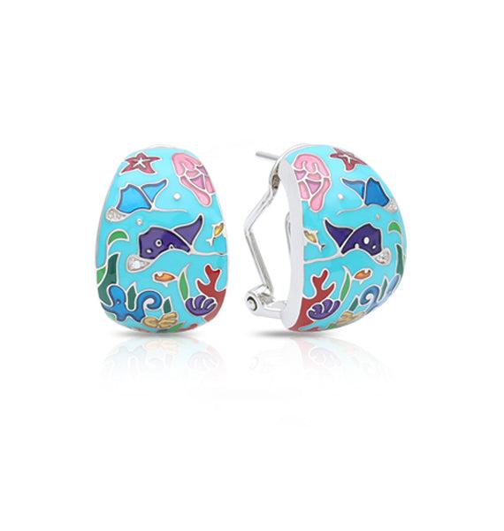 Aretes Manta Ray, foto 1