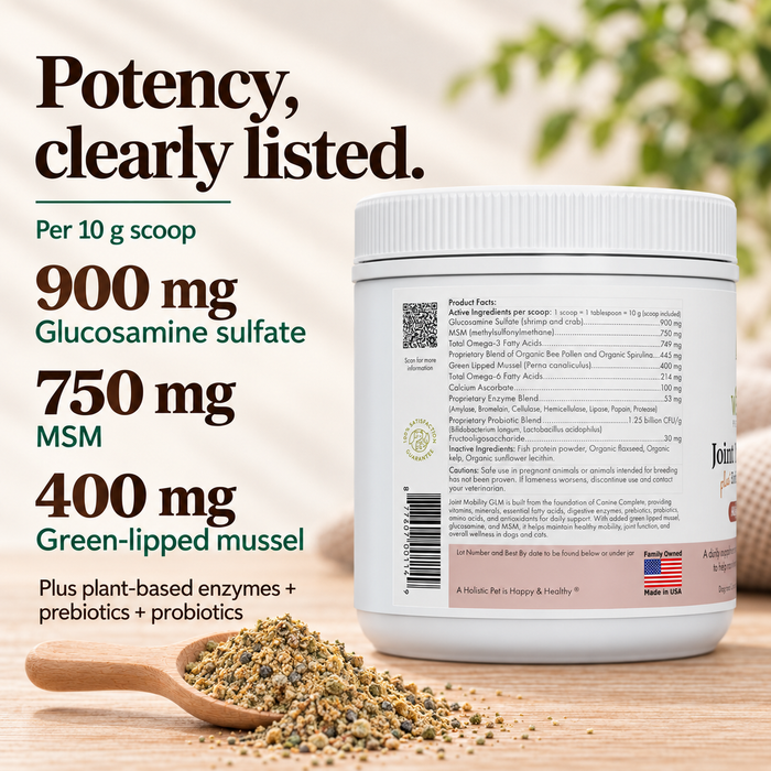 Joint Mobility GLM Multivitamin with Green-Lipped Mussel for Dogs and Cats, photo 4