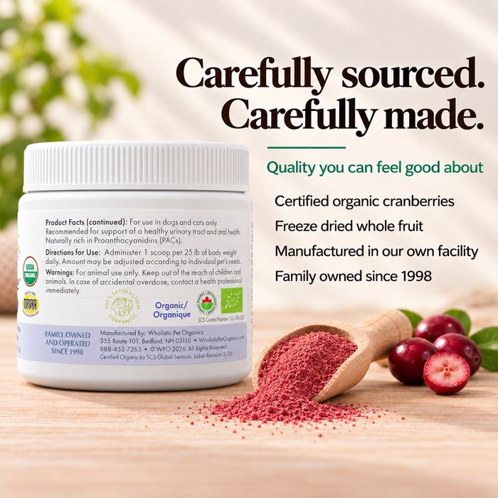 WholeCran Intense Organic Cranberry Powder for Dogs and Cats, photo 4