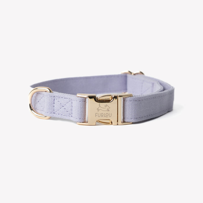 Collar de lona para perro, lavanda