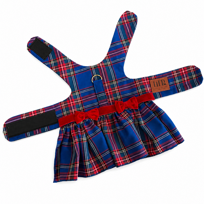 Vestido para perro Red/Blue Plaid, foto 4