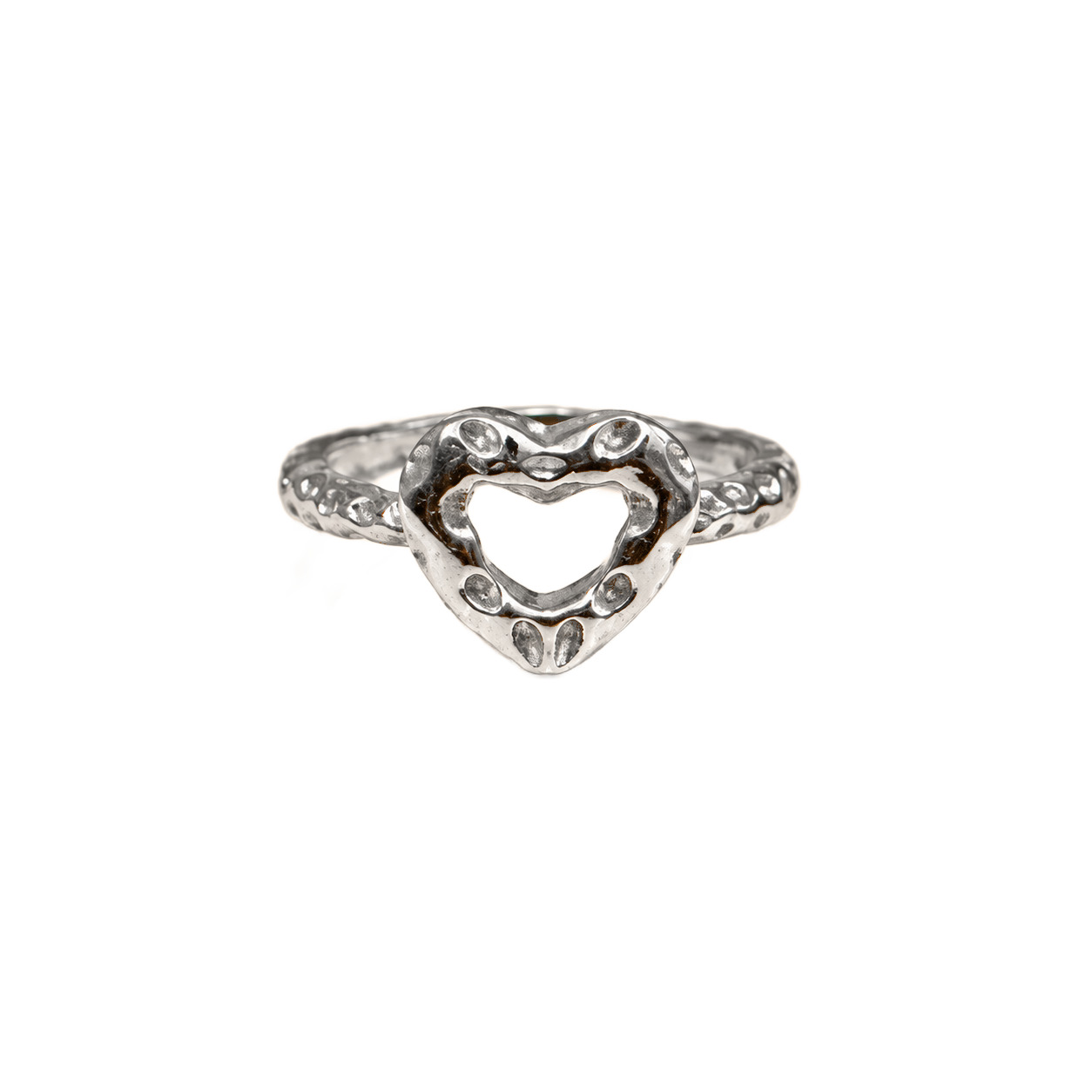 Anillo Hammered Heart, foto 1