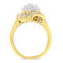 3/4 Ct. T.W. Diamond Cocktail Ring in 10K Yellow Gold-Plated Sterling Silver, photo 2