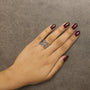 Diamond Accent Crossover Ring in Sterling Silver, photo 7