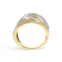 Diamond Accent Crossover Ring in Sterling Silver, photo 17