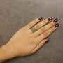 Diamond Accent Crossover Ring in Sterling Silver, photo 8