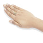 1/10 Ct. T.W. Diamond Crescent Moon Ring in 10K Yellow Gold, photo 3