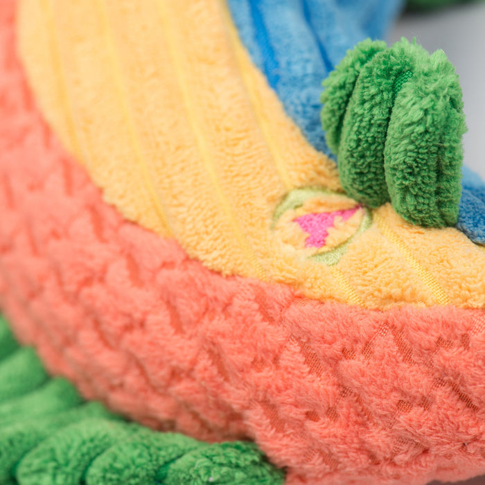 Raucous Rainbow Trout Knottie Plush Dog Toy, photo 6