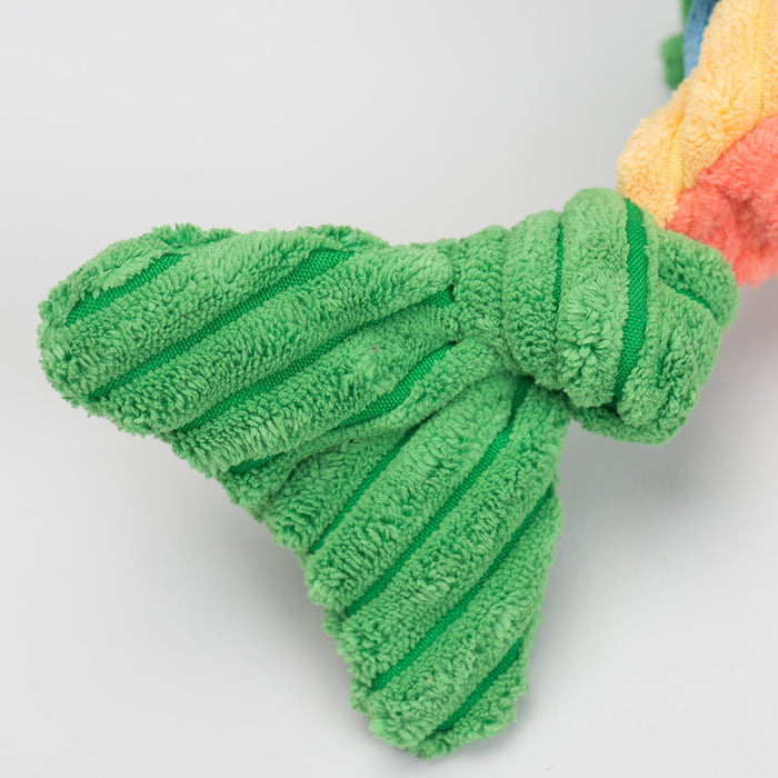 Raucous Rainbow Trout Knottie Plush Dog Toy, photo 7