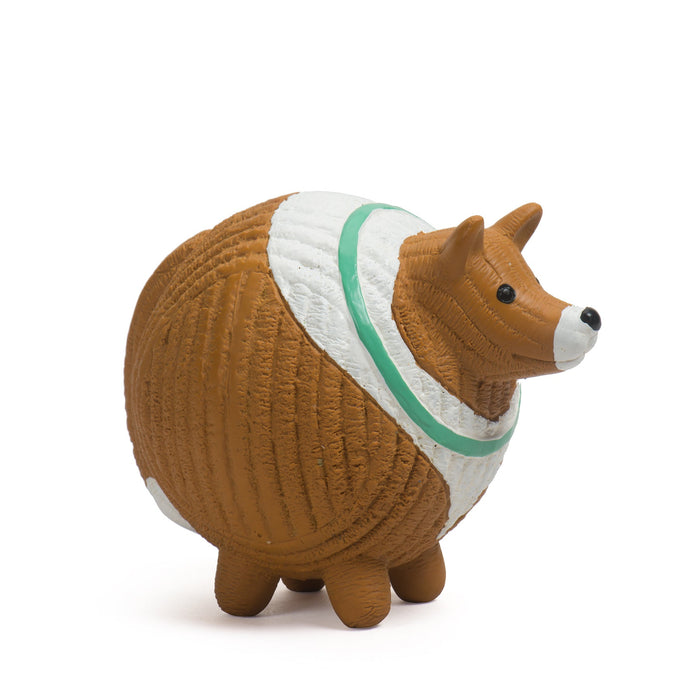 Assorted Ruff-Tex HuggleMutt Latex Ball Dog Toys, 3 Pack, Large, photo 2