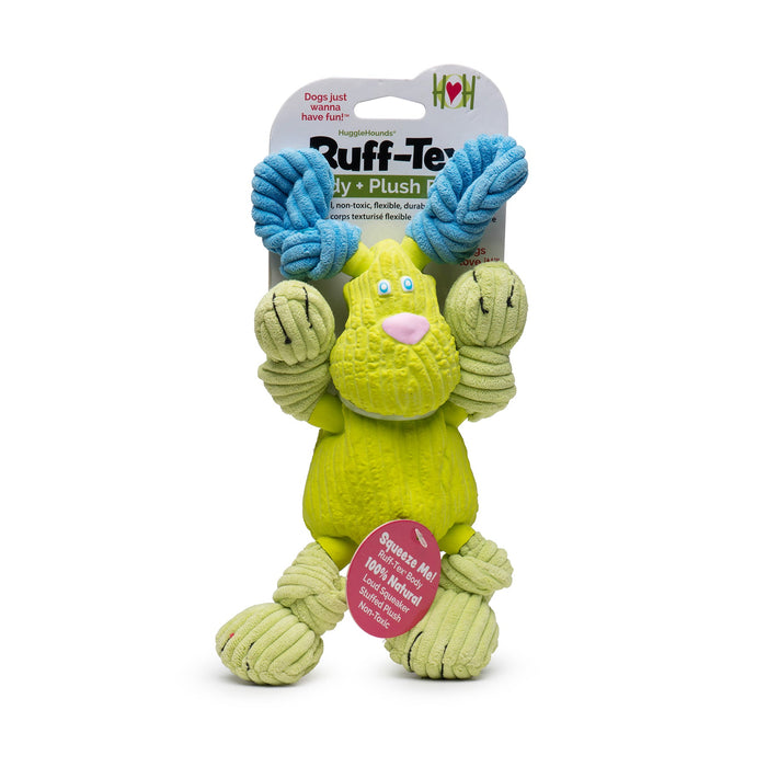 Huggle-Fusion Bugsy Bunny Plush & Latex Dog Toy, photo 3