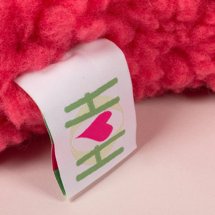 HuggleFleece, hueso de peluche rosa para perro, foto 4