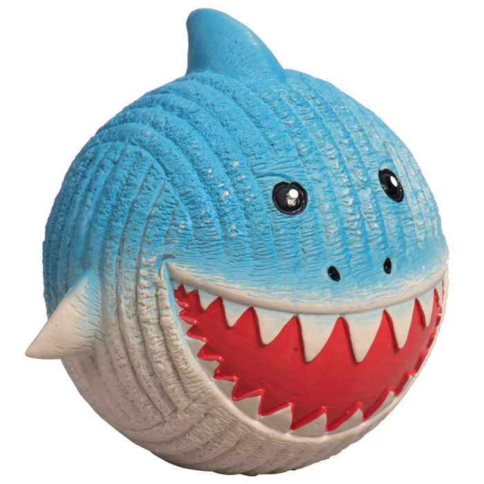Finn the Shark Ruff-Tex, pelota de látex para perro, tamaño grande, foto 2