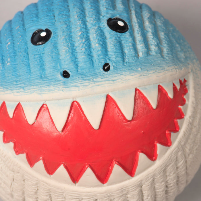 Finn the Shark Ruff-Tex, pelota de látex para perro, tamaño grande, foto 3