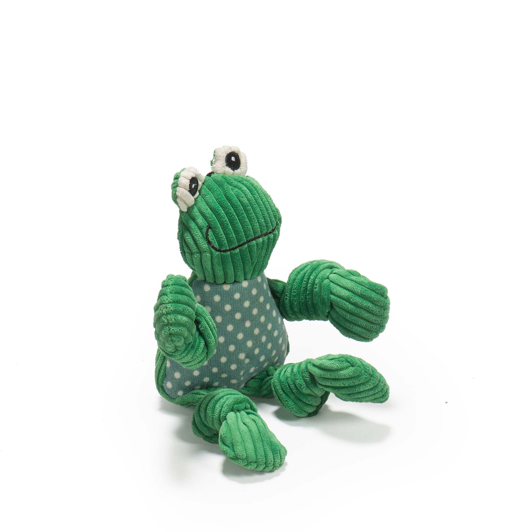 Fergie Frog Knottie, juguete de peluche para perro, foto 3