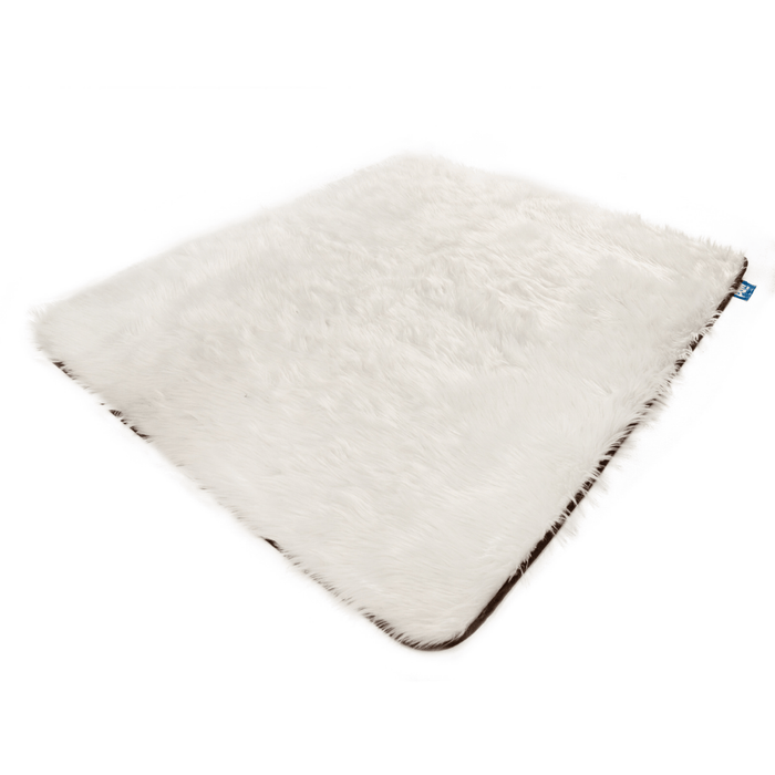 PupProtector Waterproof Throw Blanket, Polar White