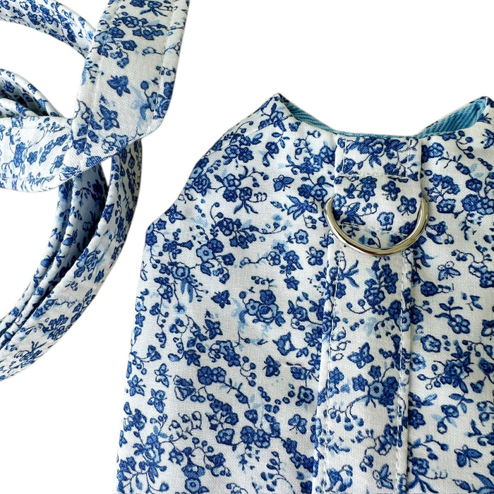 Correa de tela para perro Blue Floral Toile, foto 5