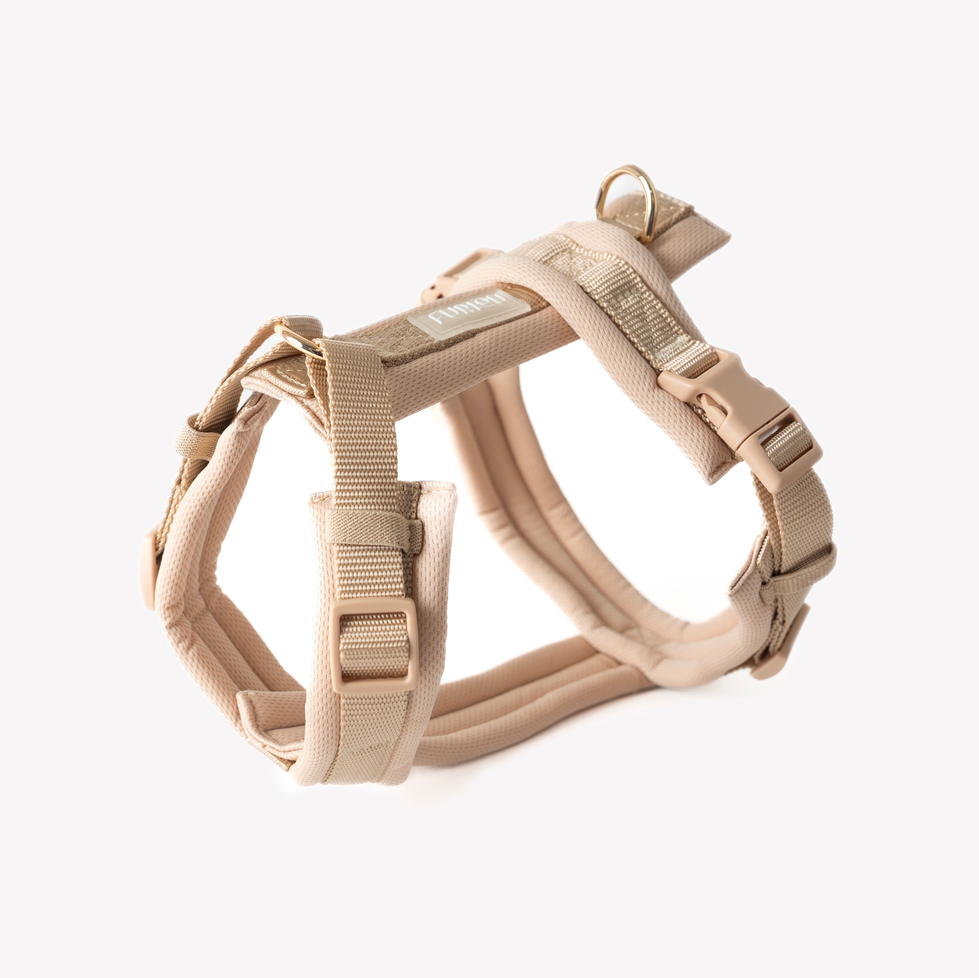 Tan comfort dog harness