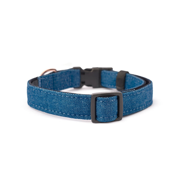 Denim City Padded Dog Collar, photo 2