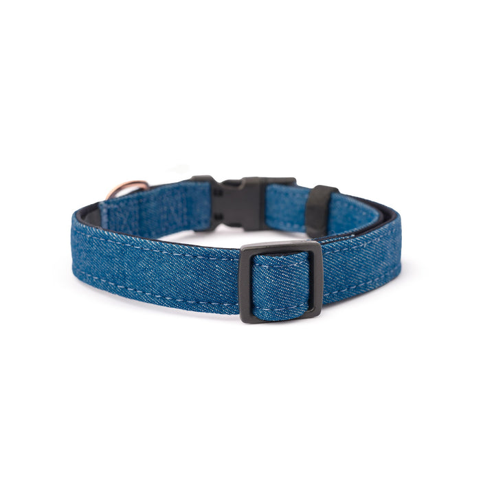 Denim City Padded Dog Collar, photo 2
