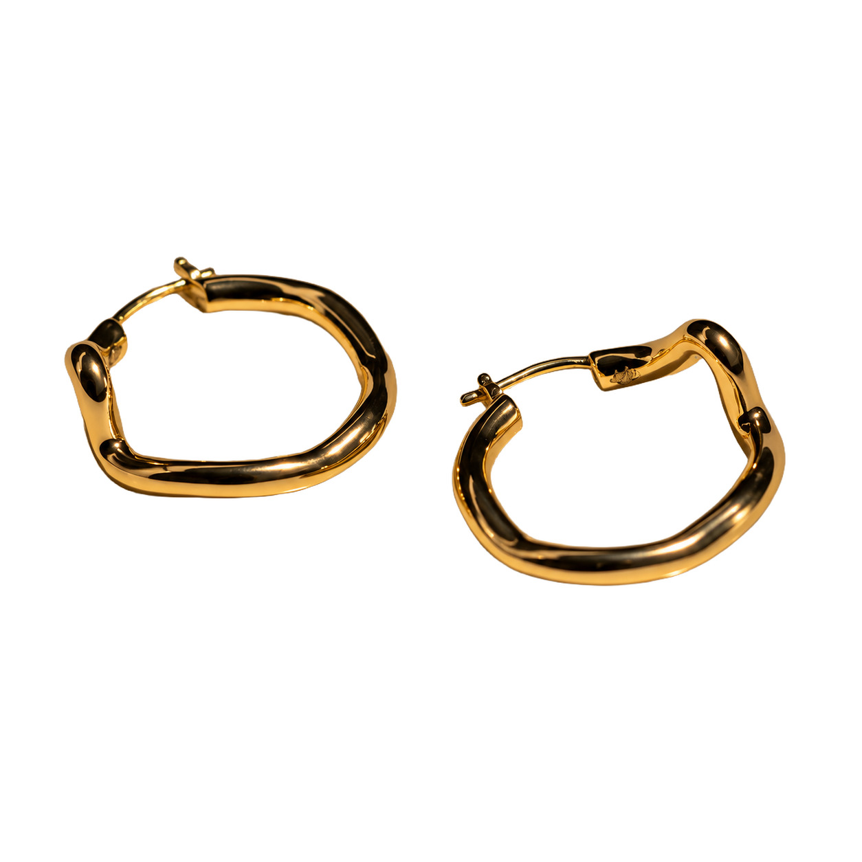 Heartbeat Hoop Earrings, photo 1