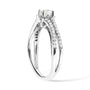 5/8 Ct. T.W. Diamond Split Shank Engagement Ring in 14K White Gold, photo 5