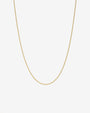 Collar de cadena de bolitas en oro de 14K, foto 1