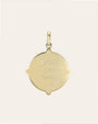Dije de medallón de brújula con diamante en oro de 14K, foto 4