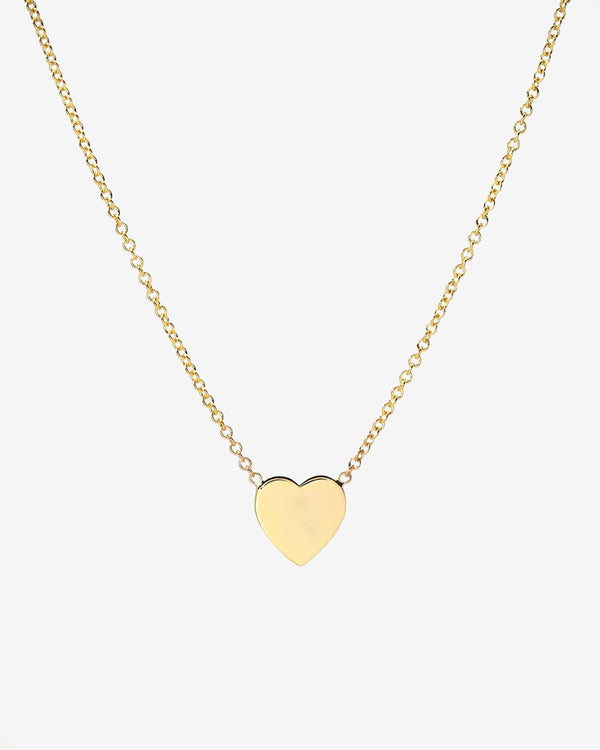 Collar infantil de corazón en oro de 14K, foto 1