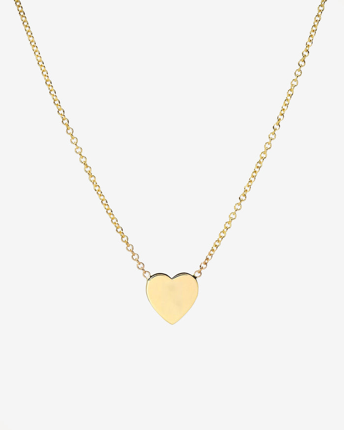 Kids 14K Gold Heart Necklace, photo 1