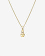 14K Gold Paw Print Necklace, photo 1